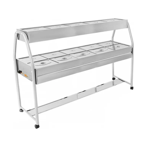 Carro Self Service Duplo 10 Cubas IBET