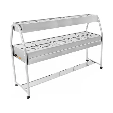 Carro Self Service Duplo 10 Cubas IBET