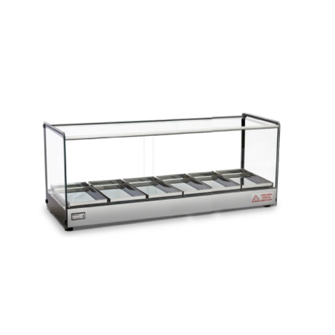 Estufa Vidro reto BP 6 Bandejas EVR BP6 - Titã