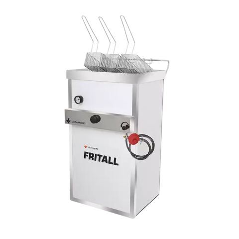 Fritador Profissional Água e Óleo à Gás - Venâncio Metal