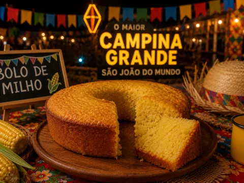 Receita de bolo de milho